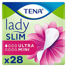 Tena Lady урологічні прокладки Ultra Mini (28шт/уп)