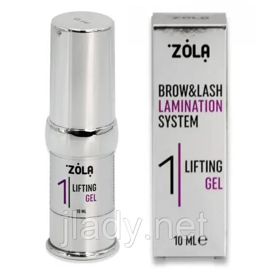 Розчин No1 Lifting gel для ламінування ZOLA, 10 мл.