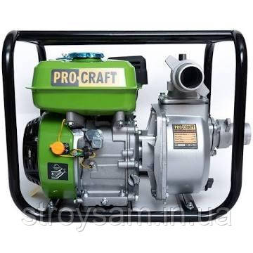 Мотопомпа, мотопомпи, мотопомпа купити 50м ПроКрафт WP-30 Німеччина, фото 1