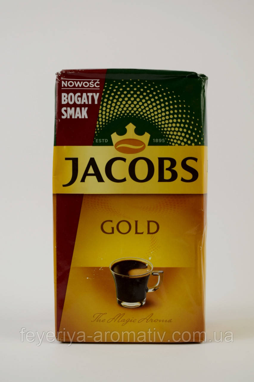 Кофе молотый Jacobs Gold 500г (Нидерланды): продажа, цена в Луцке. Кофе ...