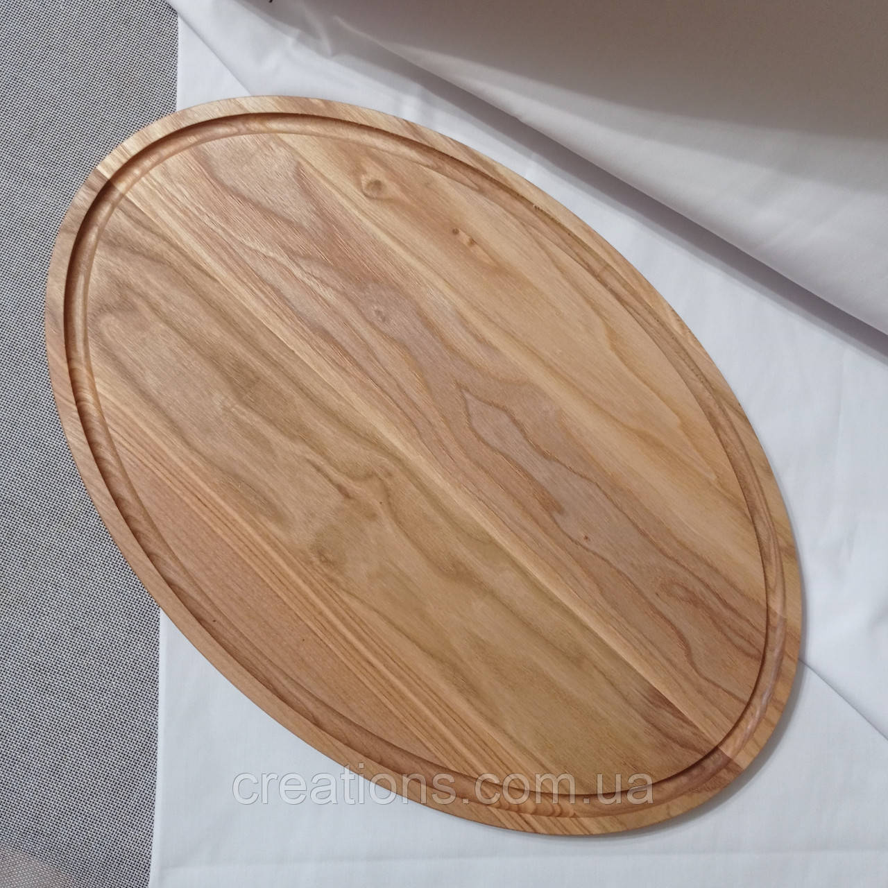 Дерев'яна кухонна дошка 45х30 см. професійна або дошка для подачі страв із ясеня