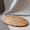 Дерев'яна кухонна дошка 45х30 см. професійна або дошка для подачі страв із ясеня, фото 10