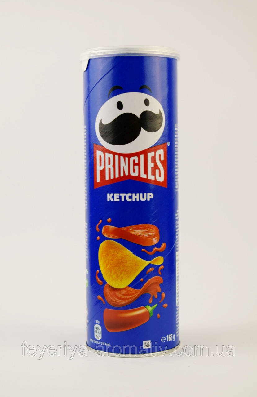 Чіпси Pringles Ketchup, 165гр (Великобританія)