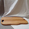 Дошка для подачі 50х30 см з ручками з ясеня, фото 4