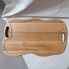 Дошка для подачі 50х30 см з ручками з ясеня, фото 5