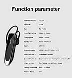 Гарнітура бездротова New Bee LC-B41 (RU) Headset Bluetooth V5.0, black, фото 3