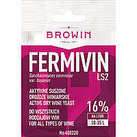 ДРОЖЖИ (Сушенные) Fermivin LS2-для белого, красного и розового вина Biowin