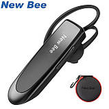 Гарнітура бездротова New Bee LC-B41 (RU) Headset Bluetooth V5.0, black, фото 4