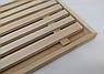 Дерев’яна дошка для нарізки хліба з решіткою 33×22 см — без крихт, практична, натуральне дерево, фото 5