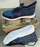 Кросівки черевики хайтопи легкі темно сині уніксекс, фото 9