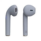 Bluetooth Стерео Гарнітура Celebrat TWS-W10 Gray (Сірий), фото 4