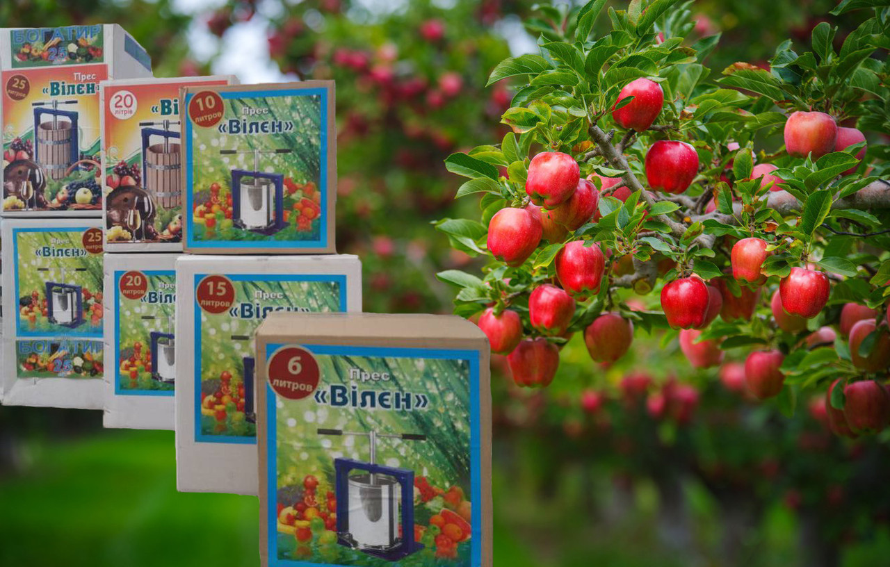 Пресс для яблок и винограда Вилен на 10 литров - фото 5 - id-p1665649750