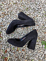 Жіночі чорні туфлі 37 розмір
