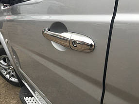Накладки на ручки (4 шт.) Mercedes Vaneo W414 AUC Накладки на двері Мерседес Бенц Ванео W414