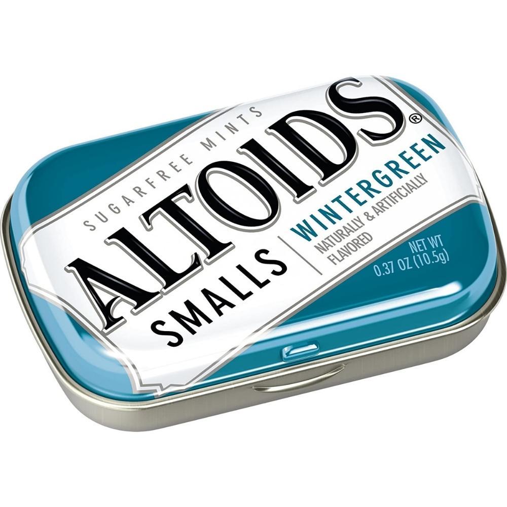 Льодяники м'ятні Altoids Smalls Wintergreen Sugarfree Mints 10,5г