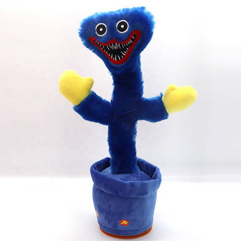 Опт - танцюрист Хагі Вагі (Hugy Wugy) Poppy Playtime 35 см, що співає, повторює - USB Зарядка, фото 2