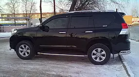 Накладки на ручки (4 шт.) Toyota Land Cruiser Prado 150 AUC Накладки на ручки Тойота Ленд Крузер Прадо