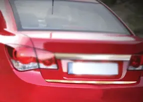 CHEVROLET CRUZE Sedan Накладка на крайку багажника OmsaLine AUC Накладки на двері Шевроле Крузе