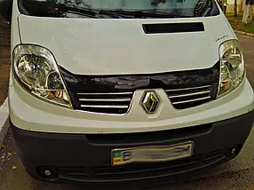 Renault Trafic 2007-2015 Накладки на решітку Carmos AUC Накладки на решітку Рено Трафік