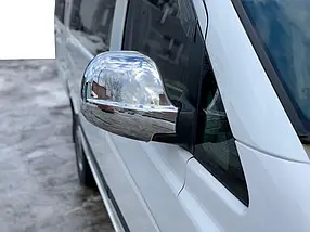 Mercedes Vito Viano Накладки на дзеркала (сталь) Omsa AUC Накладки на дзеркала Мерседес Бенц Віано