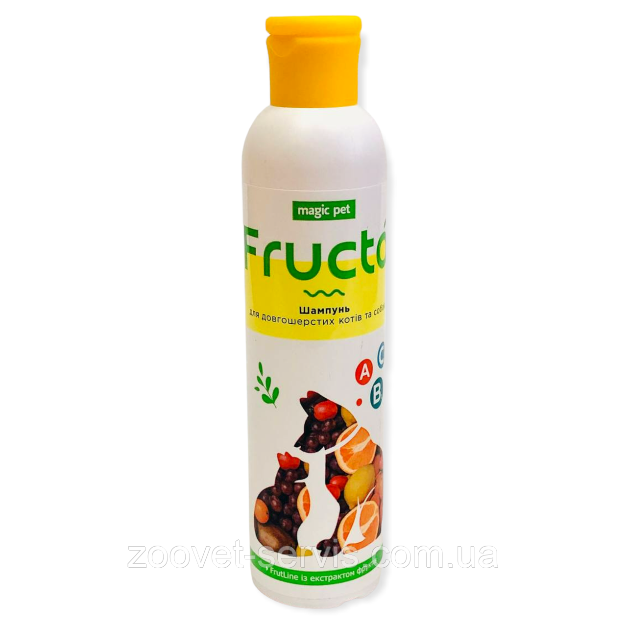 Шампунь Magic Pet Fruit Line Фруктовий мікс для довгошерстих собак і кішок, 220 мл
