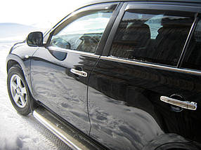 Toyota Rav4 Накладки на дверні ручки 5 дверей із вирізом під кнопку AUC Накладки на ручки Тойота Рав 4