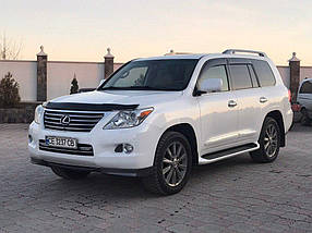 Вітровики 11 см (4 шт., HIC) Lexus LX570 AUC 450d AUC Дефлектори вікон (вітровики) Лексус ЛХ 570 450d