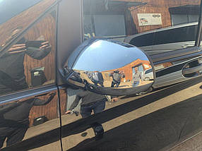 Накладки на дзеркала Повне дзеркало (2 шт., ABS) Mercedes Vito AUC V W447 2014 ⁇  рр. AUC Накладки на дзеркала