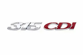 Напис 315 cdi Mercedes Sprinter 2006-2018 рр. AUC Написи Мерседес Бенц Спринтер
