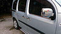 Окантовка стекол (нерж.) Mercedes Citan на передние двери AUC Накладки на двери Мерседес Бенц Ситан