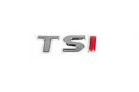 Volkswagen Scirocco Надпись TSI под оригинал TS-хром, I-красная AUC Надписи Фольксваген Сирокко