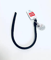 Нашийник круглий для собак шкіряний Collar WAUDOG Soft з QR-паспортом М 39-47 см діаметр 10 мм 01581, фото 4