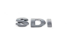 Напис SDI (під оригінал) Volkswagen Polo 2001-2009 рр. AUC написи Фольксваген Поло