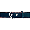 Нашийник шкіряний для собак CoLLaR одинарний (довжина 47-62 см, ширина 35 мм) Чорний, фото 7