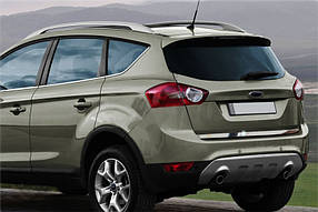 Крайка багажника (нерж.) Ford Kuga 2008-2013 рр. AUC Накладки на двері Форд Куга