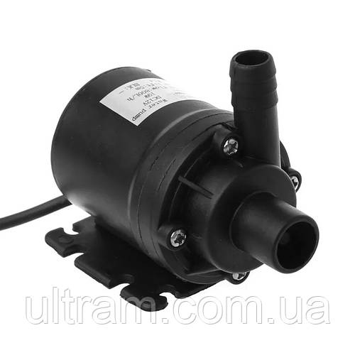 Насос DC 12В 24В 19Вт штуцер водяний циркуляційний занурювальний 800л ...