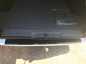 Mercedes Viano Накладка на задній бампер пластик Мат AUC Накладки на задній бампер Мерседес Бенц Віано