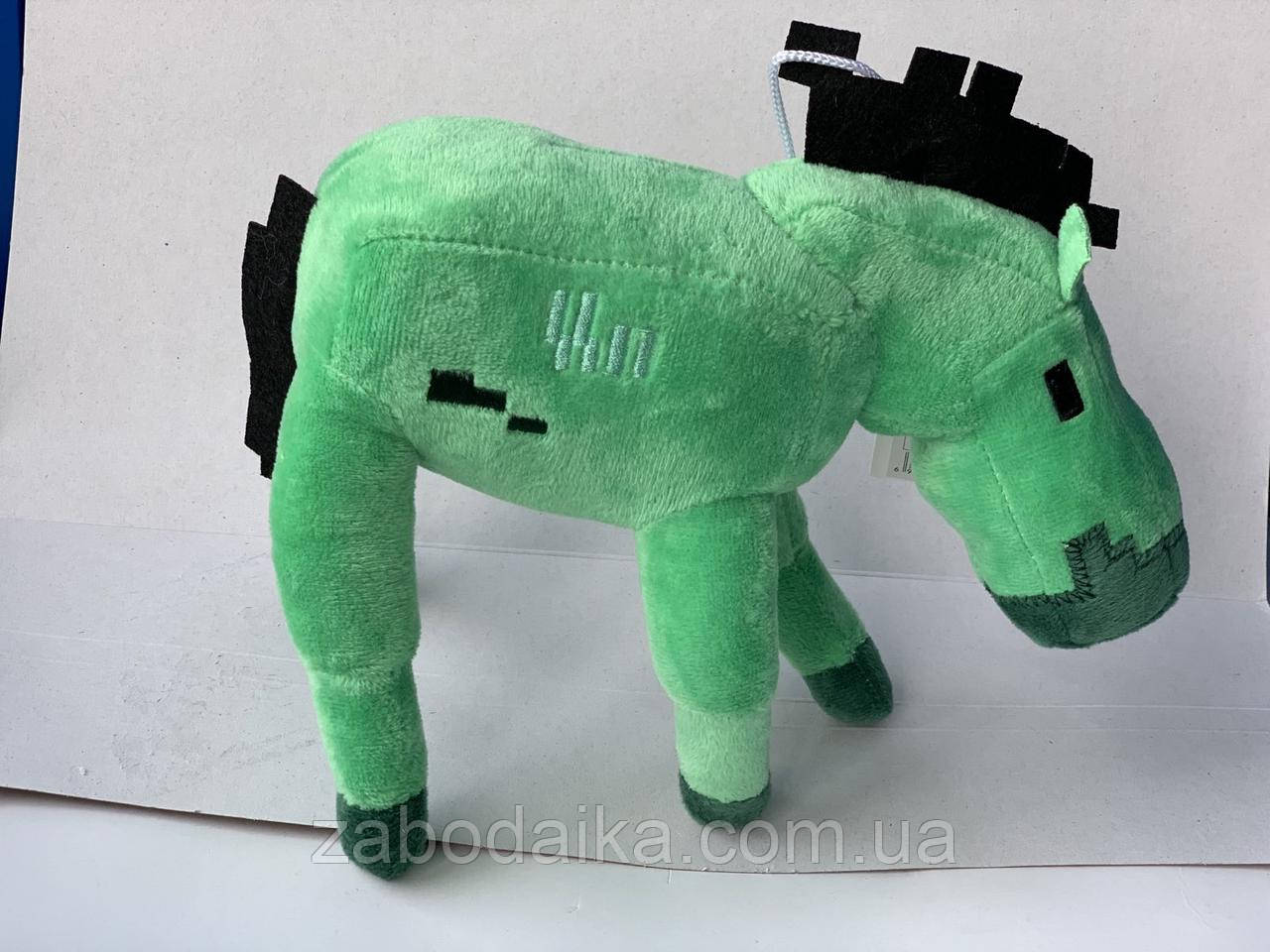 Мягкая Игрушка Майнкрафт Зомби Лошадь Minecraft Герои Майнкрафт Фигурки ...