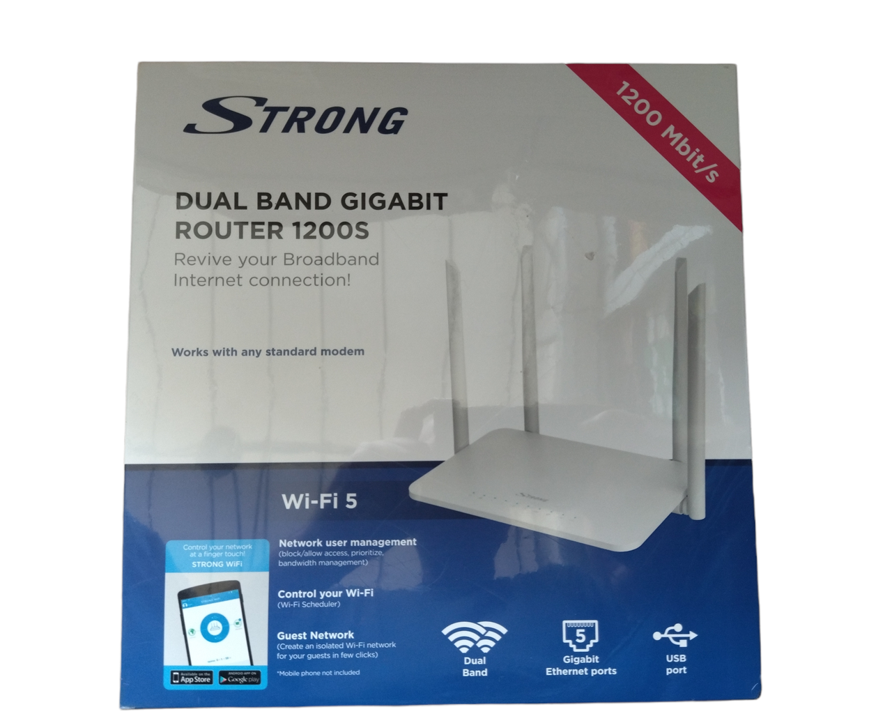 Wi-Fi роутер STRONG 1200S