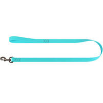 Повідець для собак WAUDOG Waterproof водостійкий світиться ментоловий M 20 мм 122 см 2726, фото 2