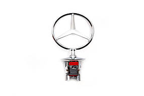 Емблема приціл (без напису) Mercedes E-сlass W211 2002-2009 рр. AUC Значок Мерседес Бенц Е-Клас W211