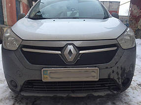 Зимова решітка (матова) Renault Lodgy 2013 ⁇  рр. AUC Зимові накладки Рено Лоджі