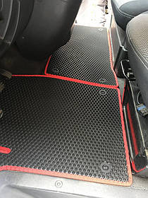 Килимки EVA (чорні) Renault Master 2011 ⁇  рр. AUC Гумові килимки Рено Майстер