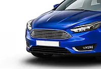 Передняя решетка (Titanium) Ford Focus III 2011-2017 гг. AUC Накладки на решетку Форд Фокус 3