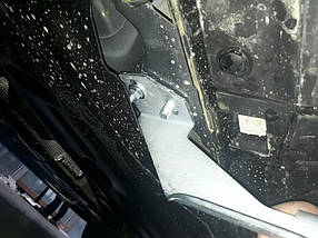 Ford Kuga 2013 Бічні пороги Maya V1 З чорною листовою на дверях AUC Бічні пороги Форд Куга - Форд Ескейп