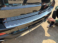 Накладка на задний бампер (Carmos) BMW X5 F-15 2013-2018 гг. AUC Накладки на задний бампер БМВ Х5 Ф15