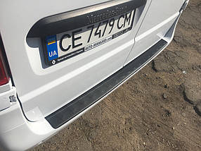 Накладка на задній бампер DDU (ABS) Mercedes Vito AUC V W447 2014 ⁇  рр. AUC Накладки на задній бампер Мерседес