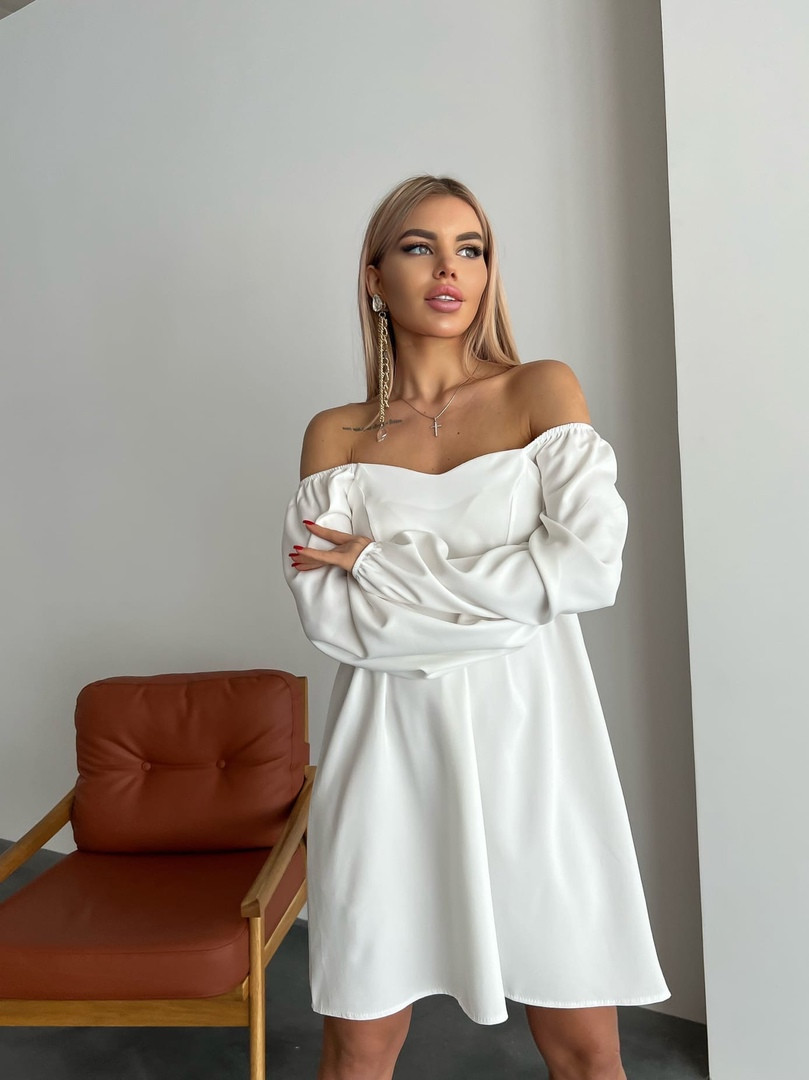 Жіноча сукня міні Білий