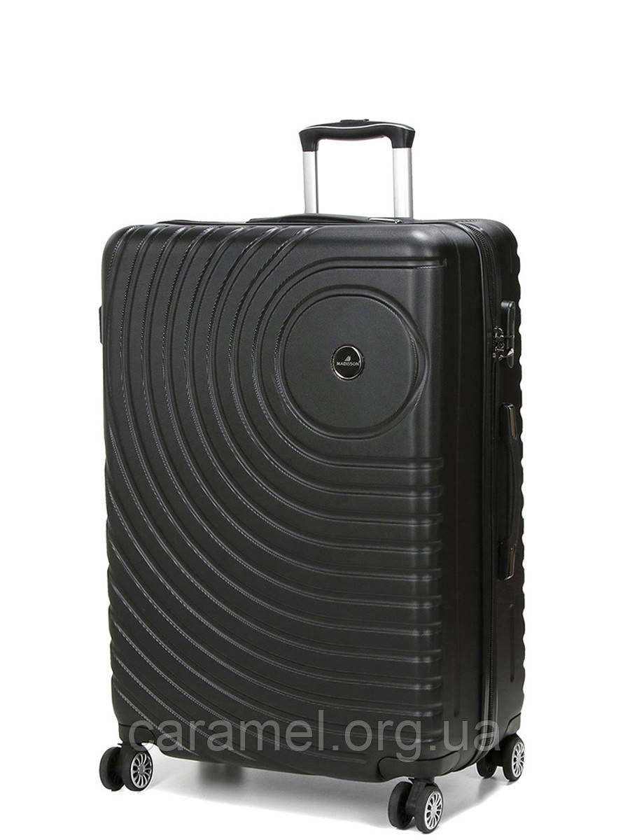 Валіза Франція велика L чорна 76x52x29см/95л/4.2кг/Madisson 93303