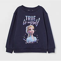 Дитячий джемпер світшот на флісі Frozen H&M дівчинки р.92 - 1,5-2 роки /93717/